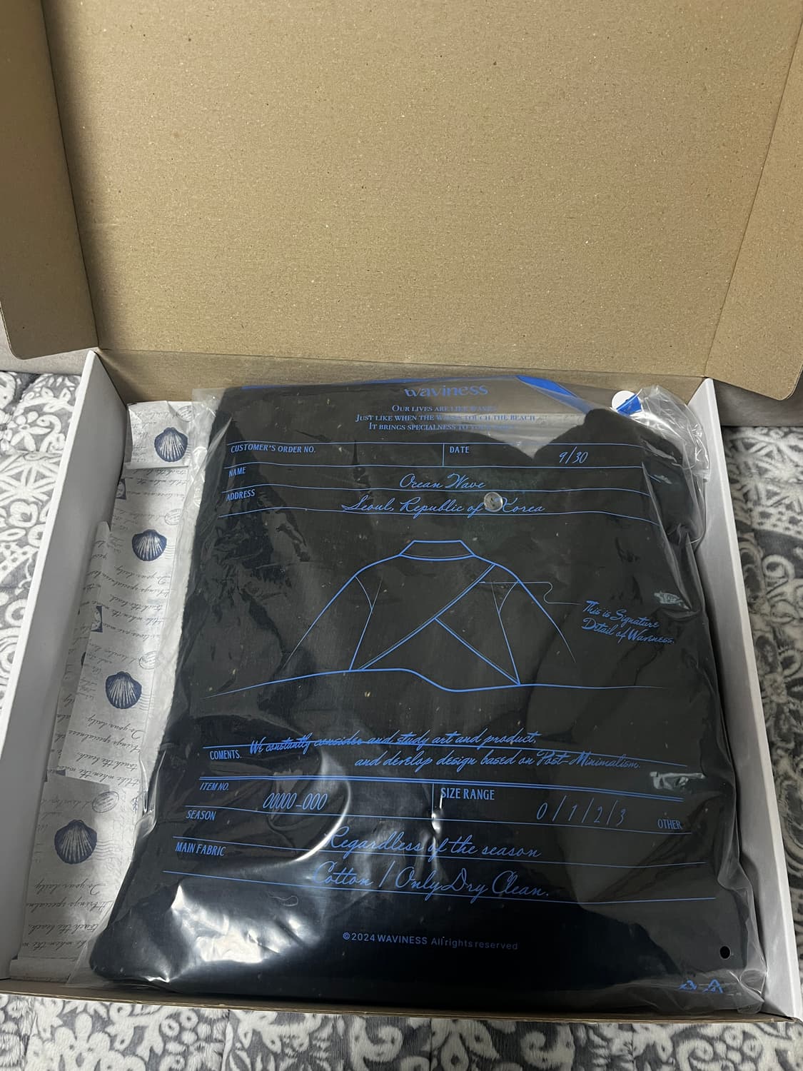 웨이비니스 헨리 오버 브이넥 니트 블랙그린 2 상품이미지5