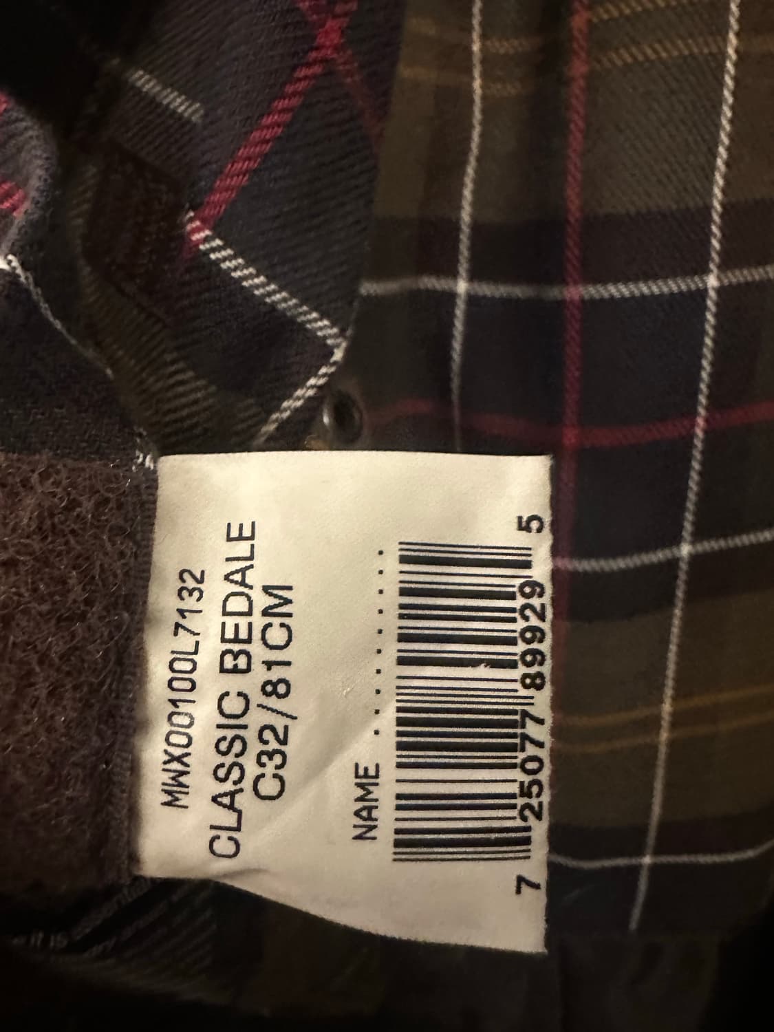 95)바버 비데일 상품이미지4