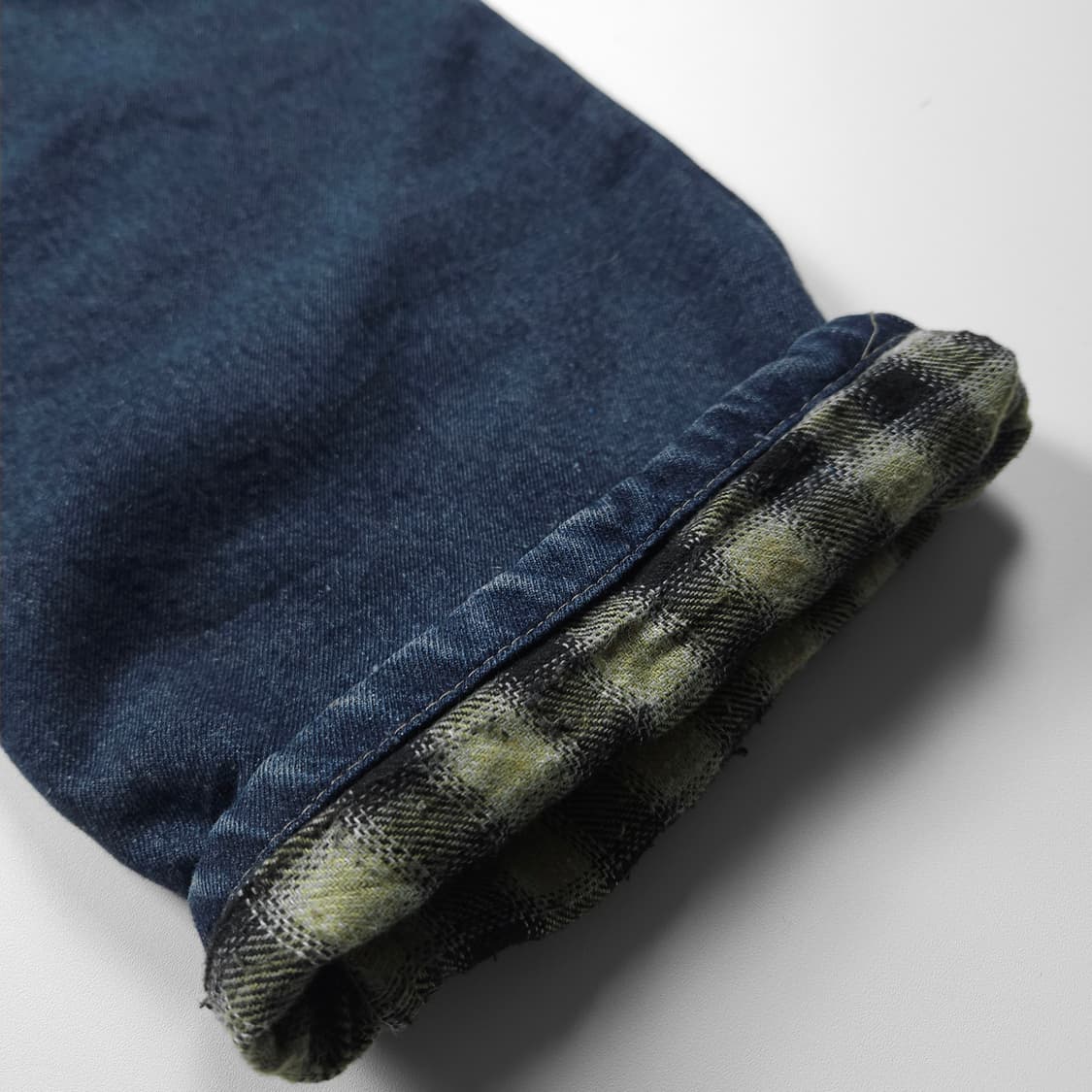 Canyon USA 오리지널 이너 체크 카펜터 데님 워크 팬츠 (L) 상품이미지4