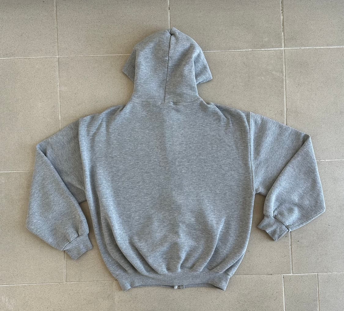 00s 빈티지 러셀 후드집업 그레이 L 상품이미지2