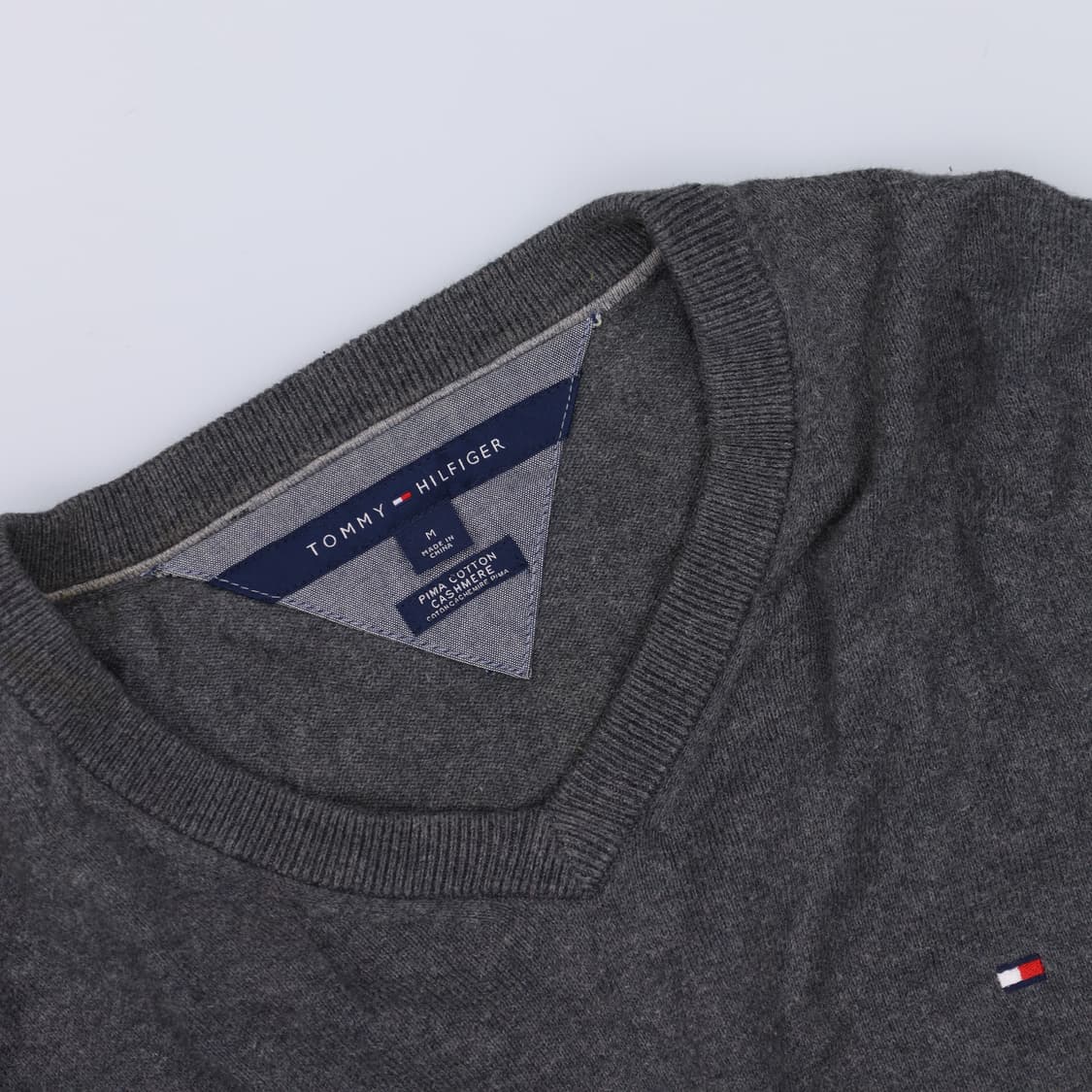 M 타미힐피거 브이넥 니트 스웨터 0204M 상품이미지4
