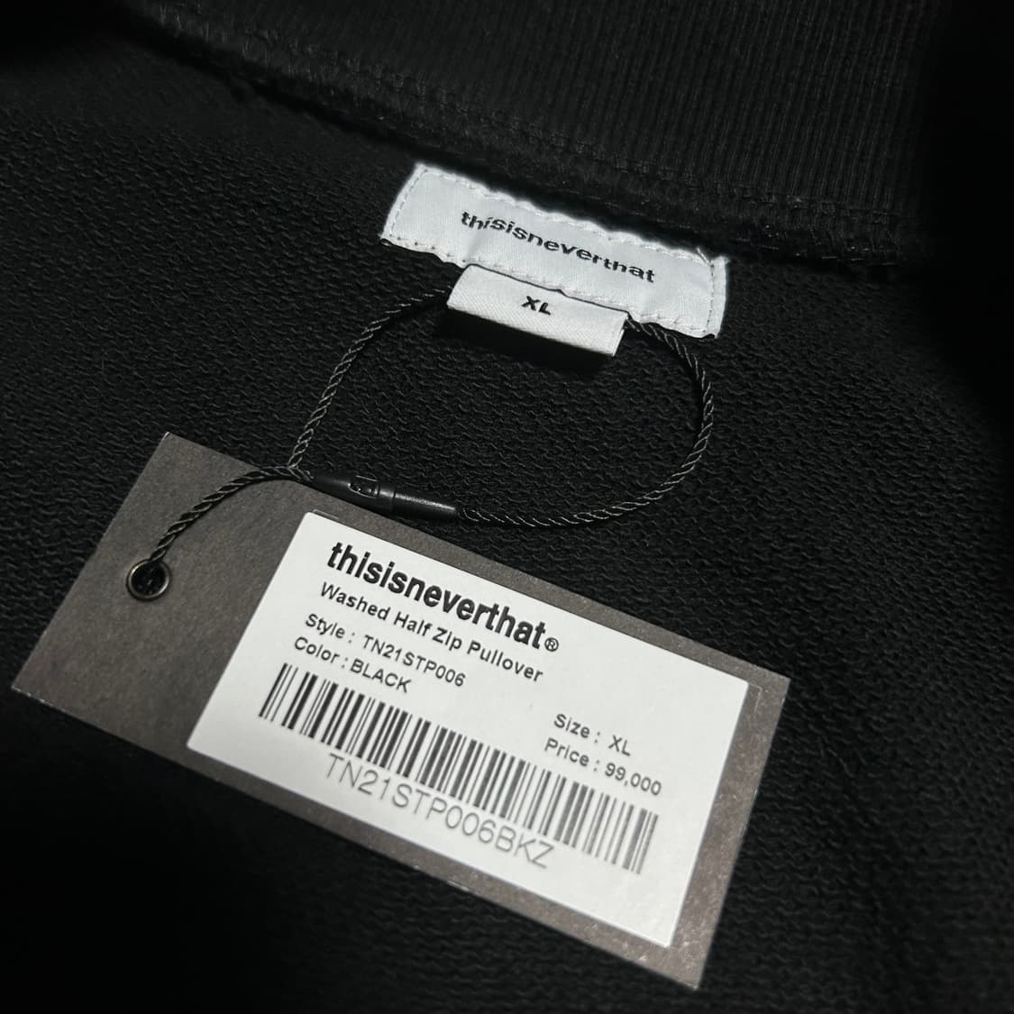 [XL] Thisisneverthat 미사용 디스이즈네버댓 워시드 반집업 상품이미지8
