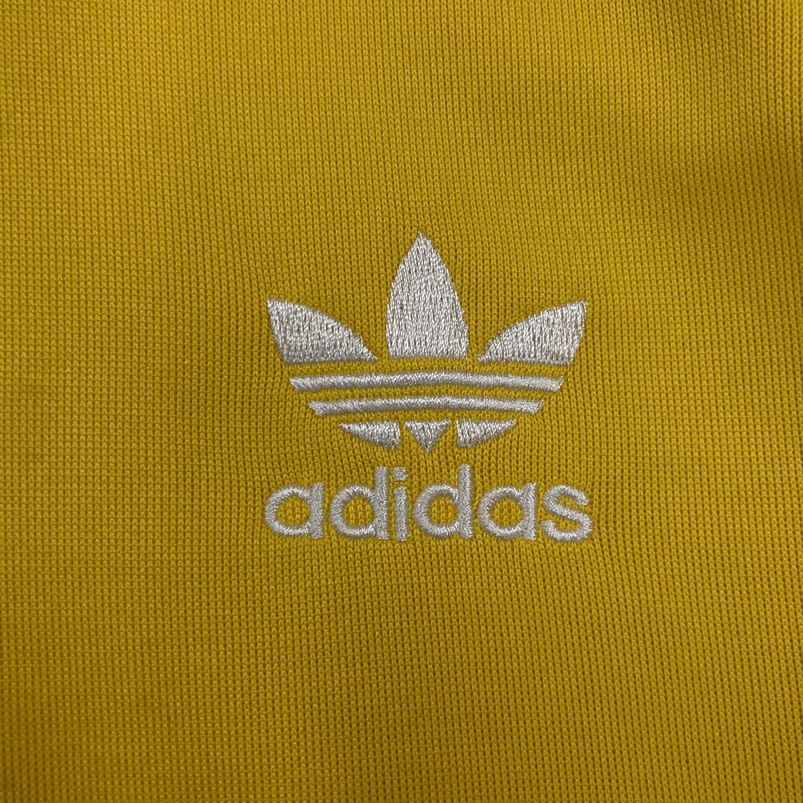아디다스 스몰 로고 옐로우 슈퍼스타 트랙탑 져지 상품이미지2