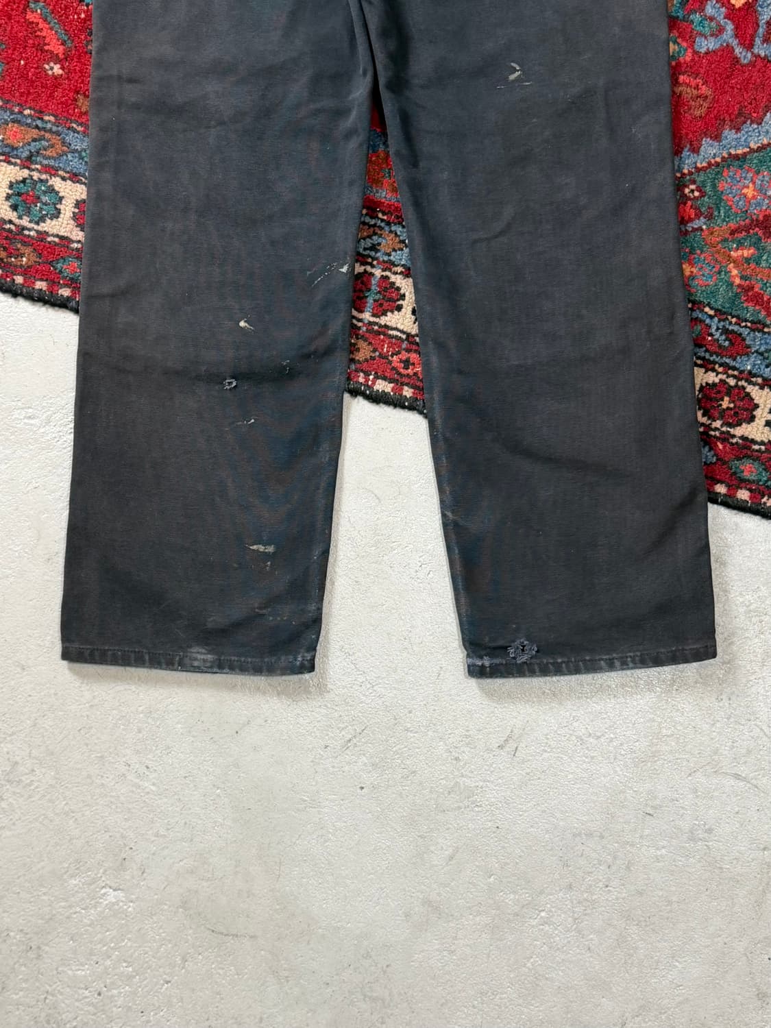 OG USA Made 칼하트 더블니 블랙 칼하트 B01 썩블니 상품이미지8