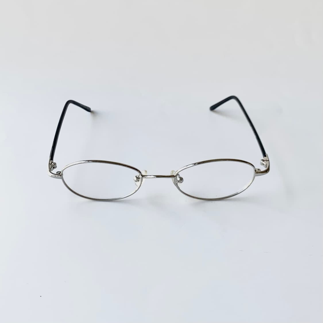737 데드스탁 라운드 오벌 실버 남녀공용 빈티지안경 상품이미지2
