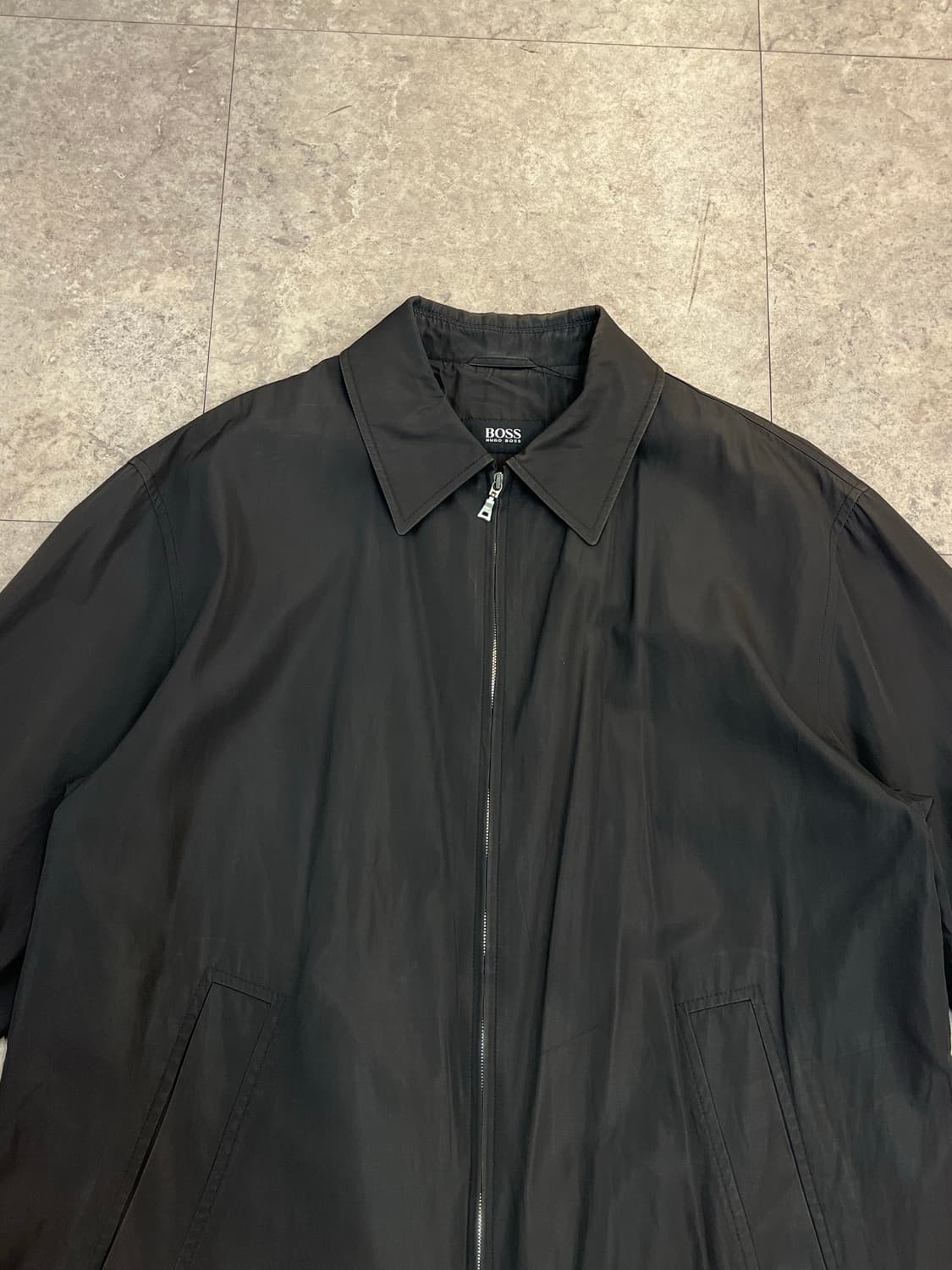 휴고 보스 카라 롱 자켓 차콜 #csz3461 상품이미지4