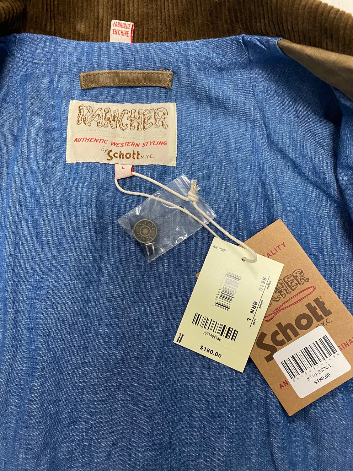 schott 쇼트 waxed mechanic cotton jacket 상품이미지3