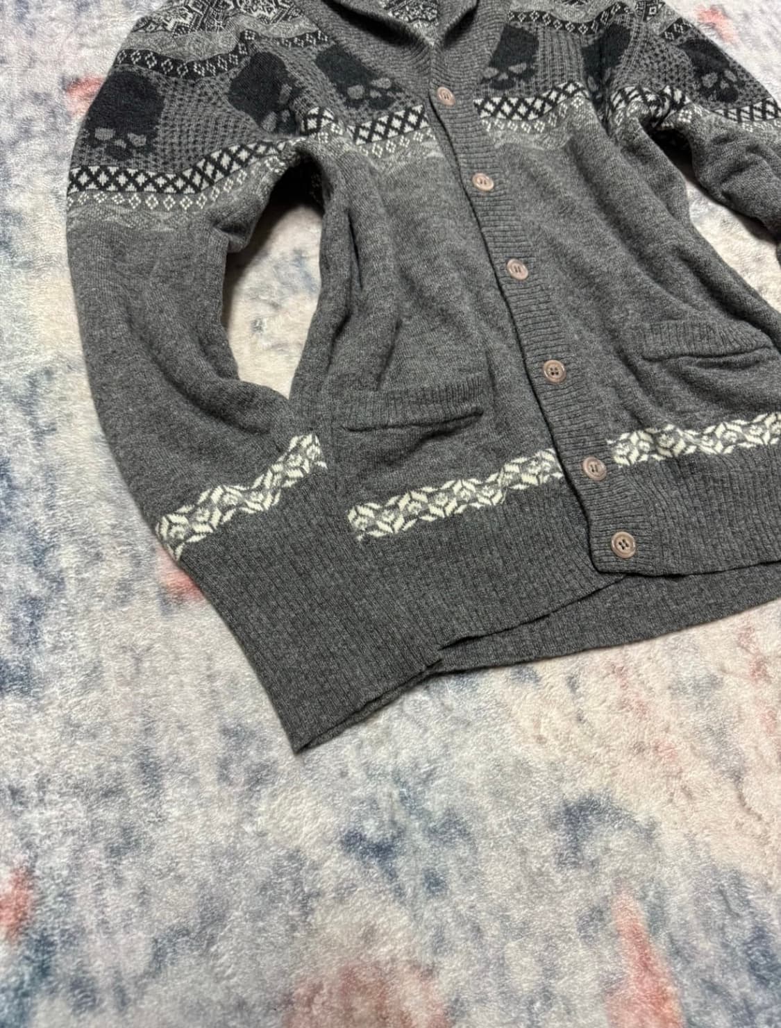 Gemma.h uomo skull cardigan 상품이미지5