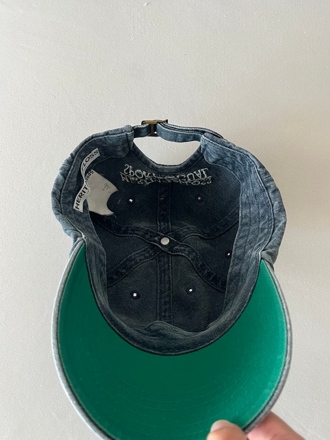 헤리티지플로스 데님 볼캡 상품이미지3