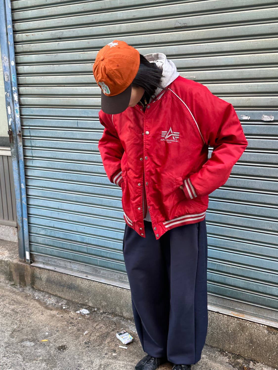 ALPHA INDUSTRIES red HD BBJK 상품이미지9