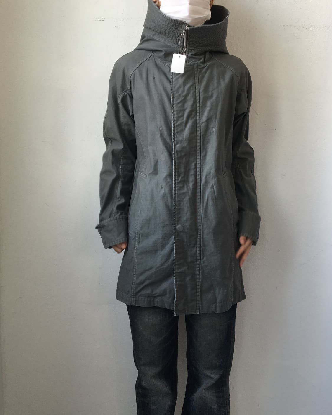 Zucca high neck hood filed jacket 상품이미지8