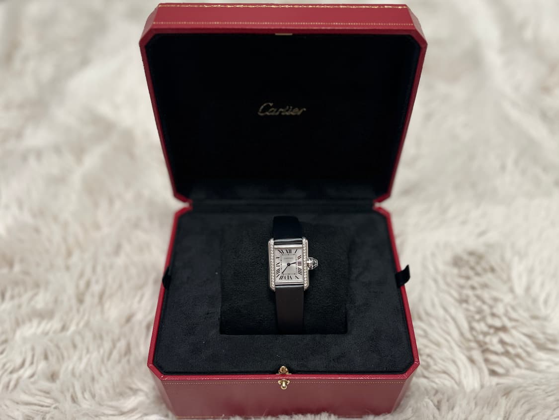 까르띠에 탱크 머스트 스몰 시계 풀박스 (새상품) 상품이미지2