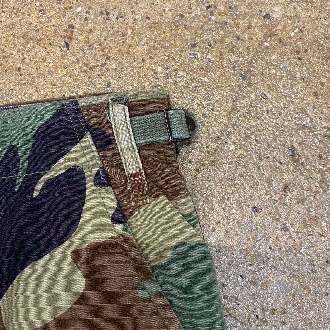 USA 미국 빈티지 카모 밀리터리 카고 바지 상품이미지4