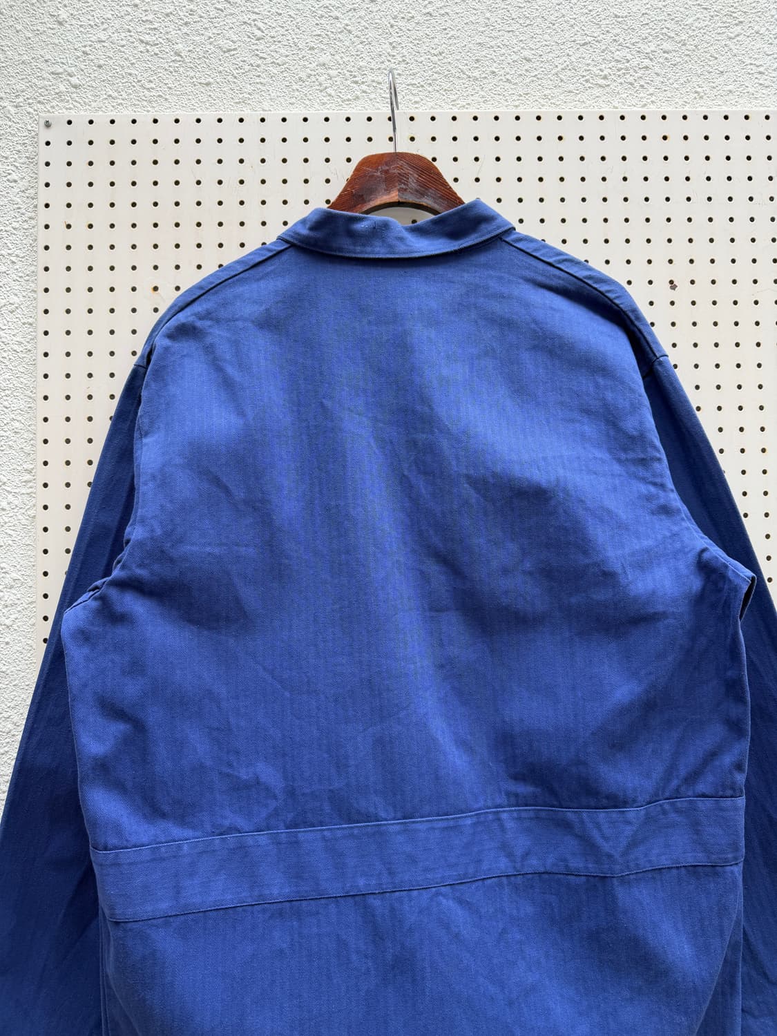 WASHED HBT OLD VINTAGE FRENCH 헤링본프렌치워크자켓 상품이미지8