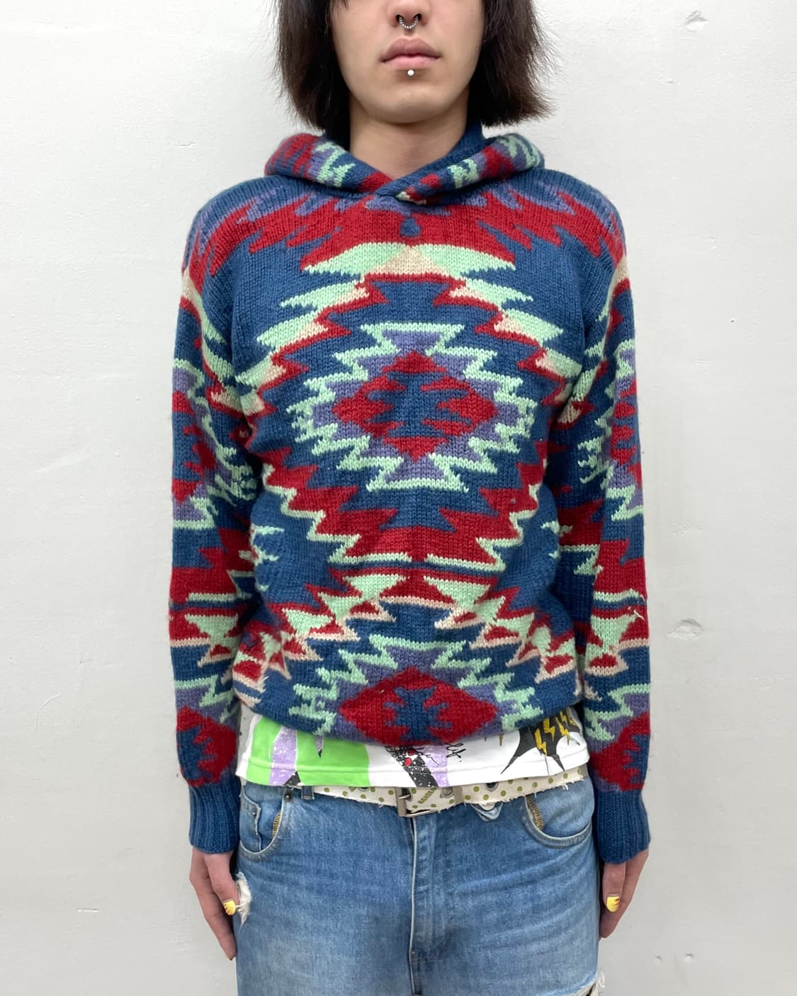 Nabaho Knit Hoodie  상품이미지1
