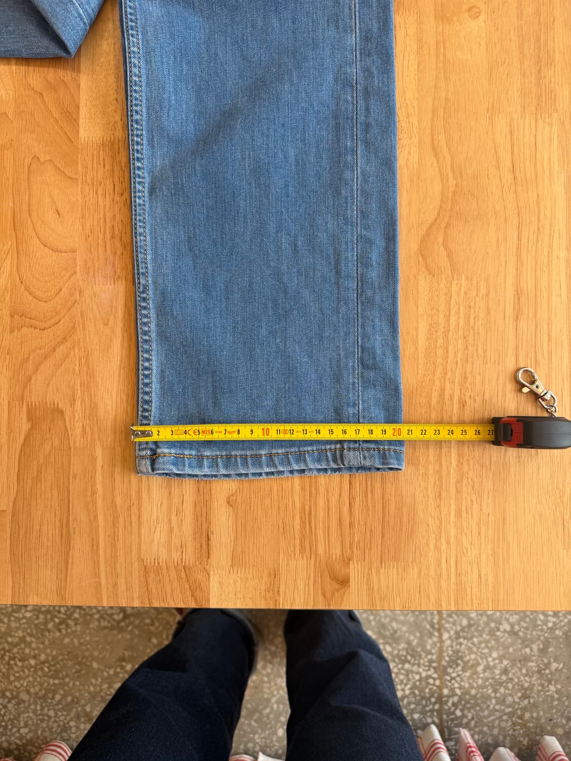 리바이스 505 블랭크탭 워싱 데님 팬츠 상품이미지9