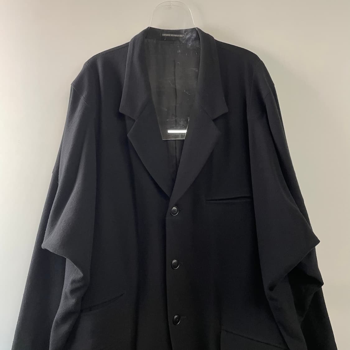 요지야마모토 푸르옴므 테일러드 롱 자켓 상품이미지3
