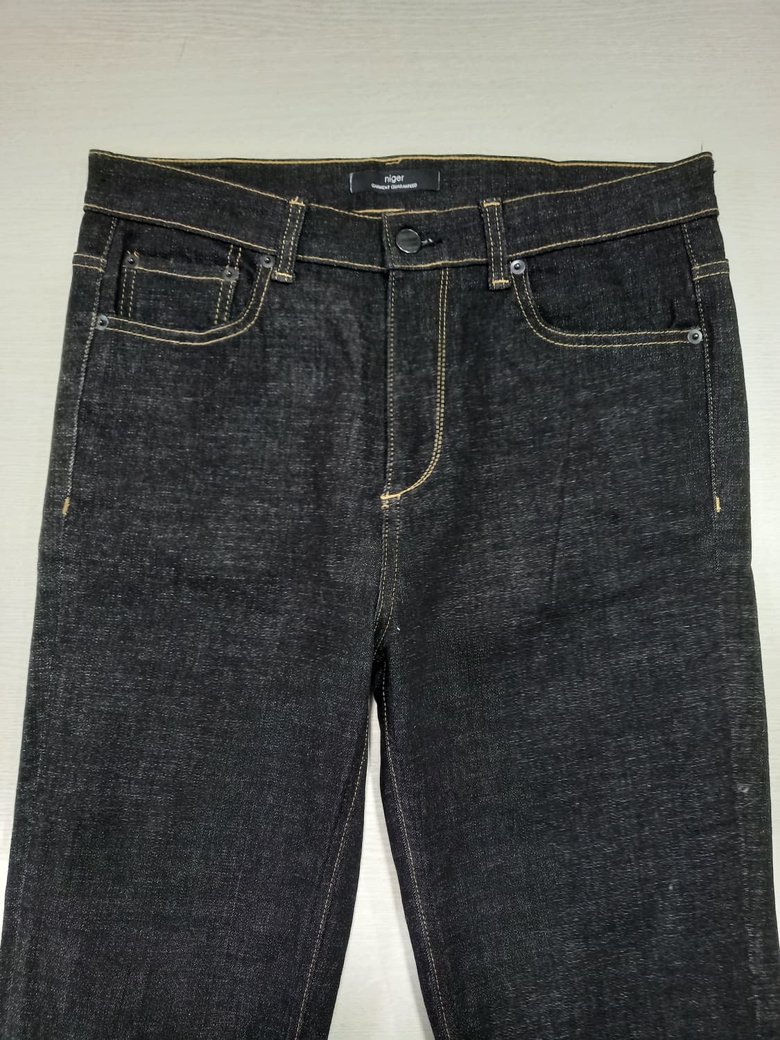 31 새상품 niger Kor 여성용 스판 생지 블랙 31-498 상품이미지3