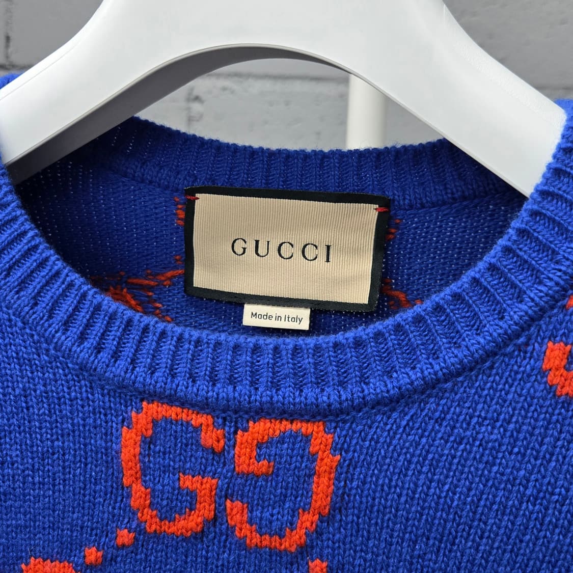 백화점판 / 구찌 GG 자카드 울 니트 S 상품이미지3