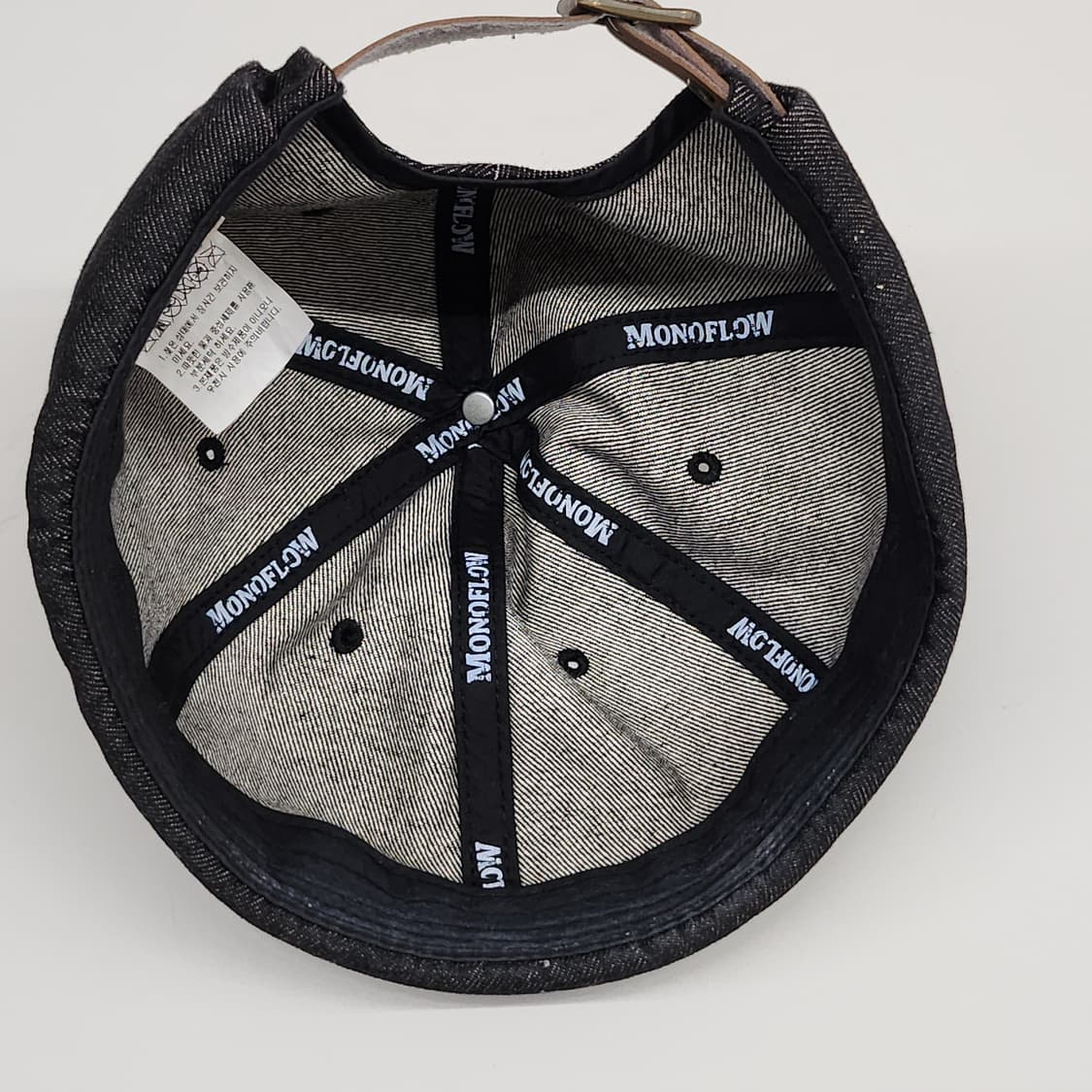 모노플로우 데님 와치캡 프리사이즈  상품이미지8