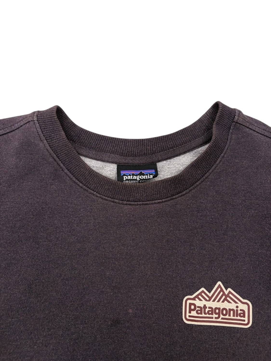 파타고니아 오가닉코튼 맨투맨 플럼브라운 (S) 상품이미지3