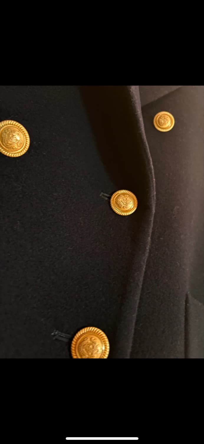 THE CAST 네이비 더블 울 자켓 JAPAN 상품이미지3