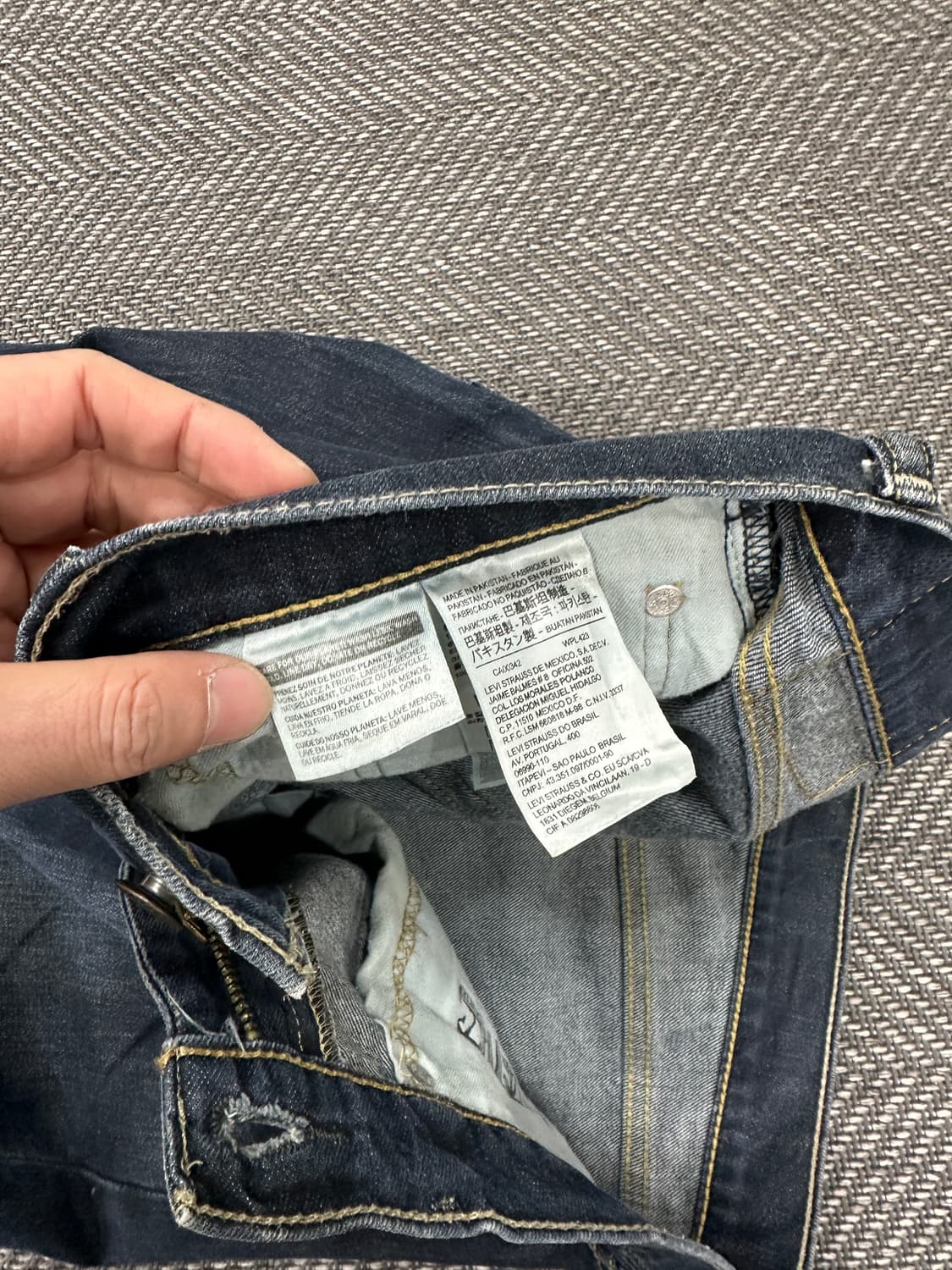 리바이스 505 레귤러진 32 상품이미지10