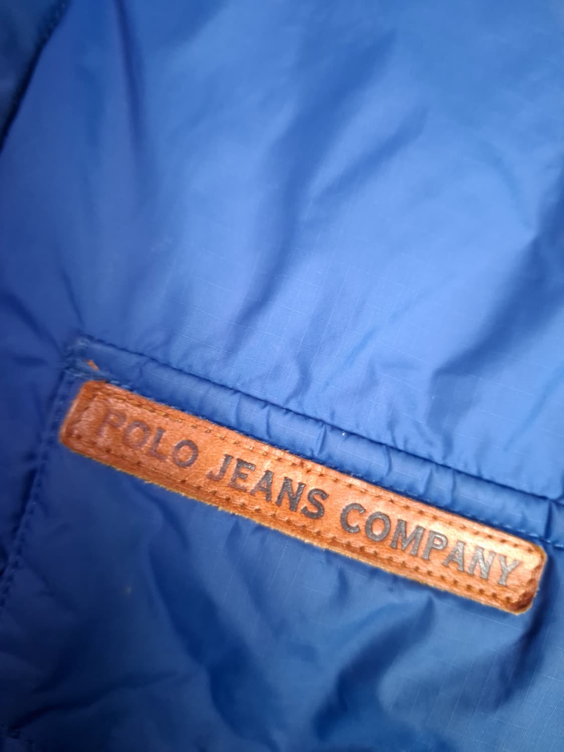 오리지날 90's 랄프로렌 폴로 진스 다운 패딩 베스트 상품이미지4