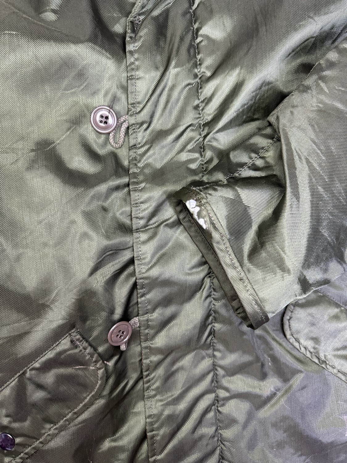 빈티지 미해군 오리지날 덱자켓 ECW impermeable L 상품이미지7