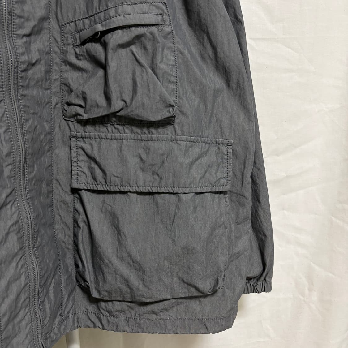 에스피오나지 레이 윈드 파카 바람막이 / 도브그레이, XL 상품이미지5