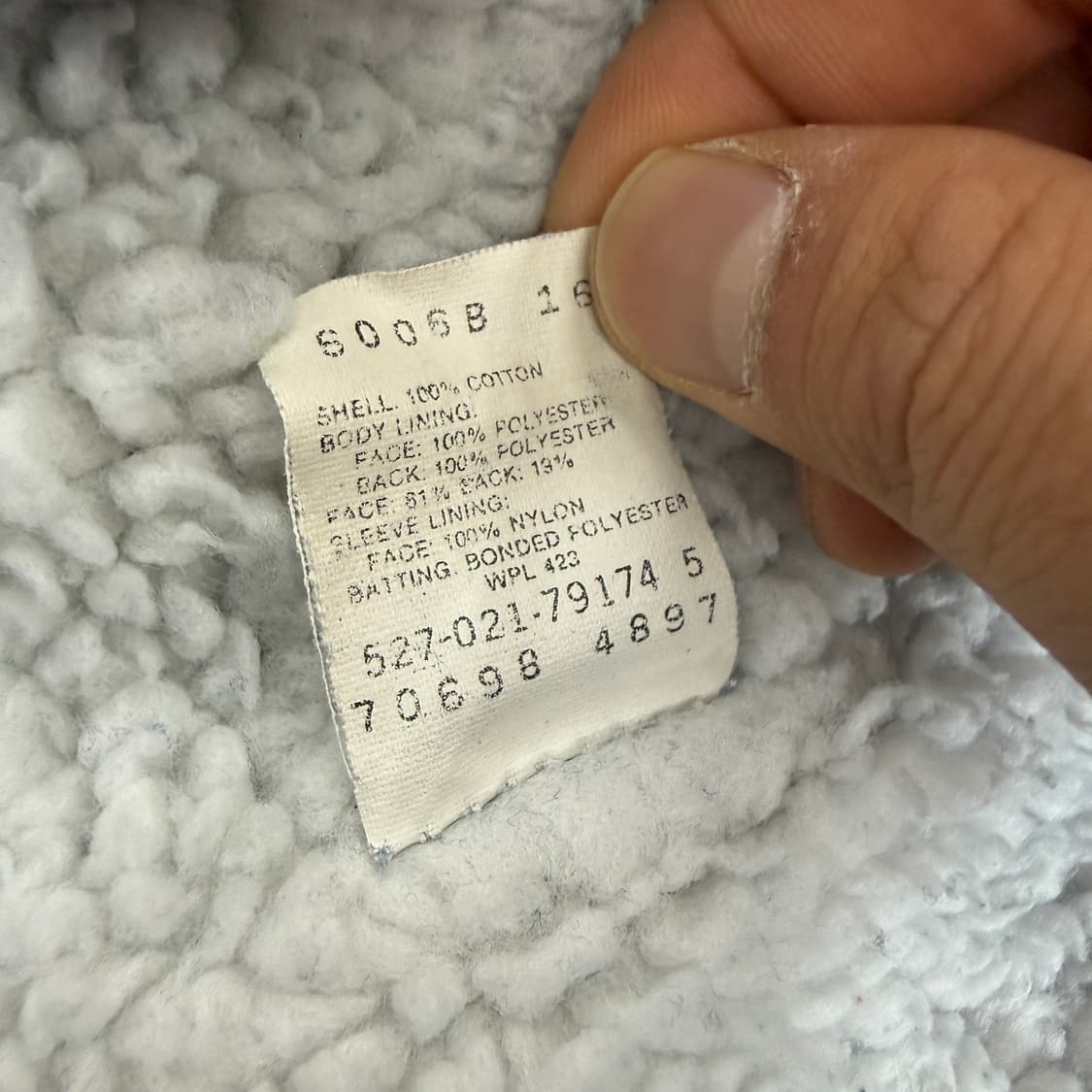 (L)90s 리비이스 Levis 쉐르파 데님자켓(made in usa) 상품이미지7