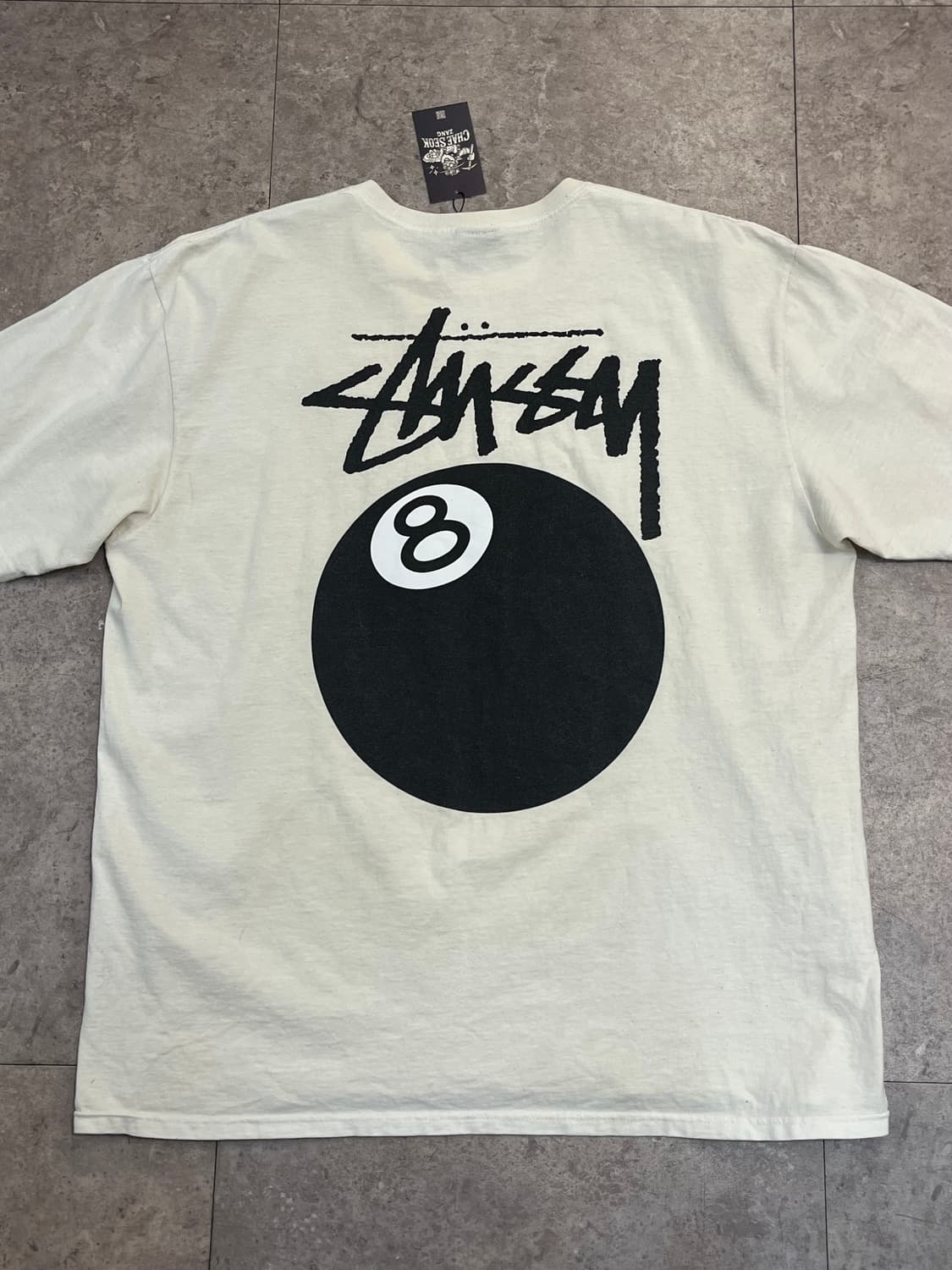 스투시 에잇볼 빅로고 반팔티 XL #csz2760  상품이미지7