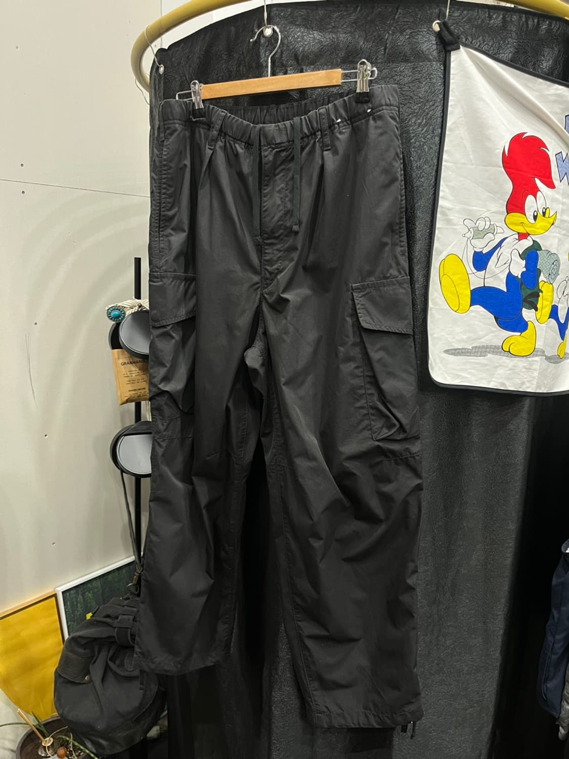 유니클로U 카고팬츠 블랙 L 상품이미지1