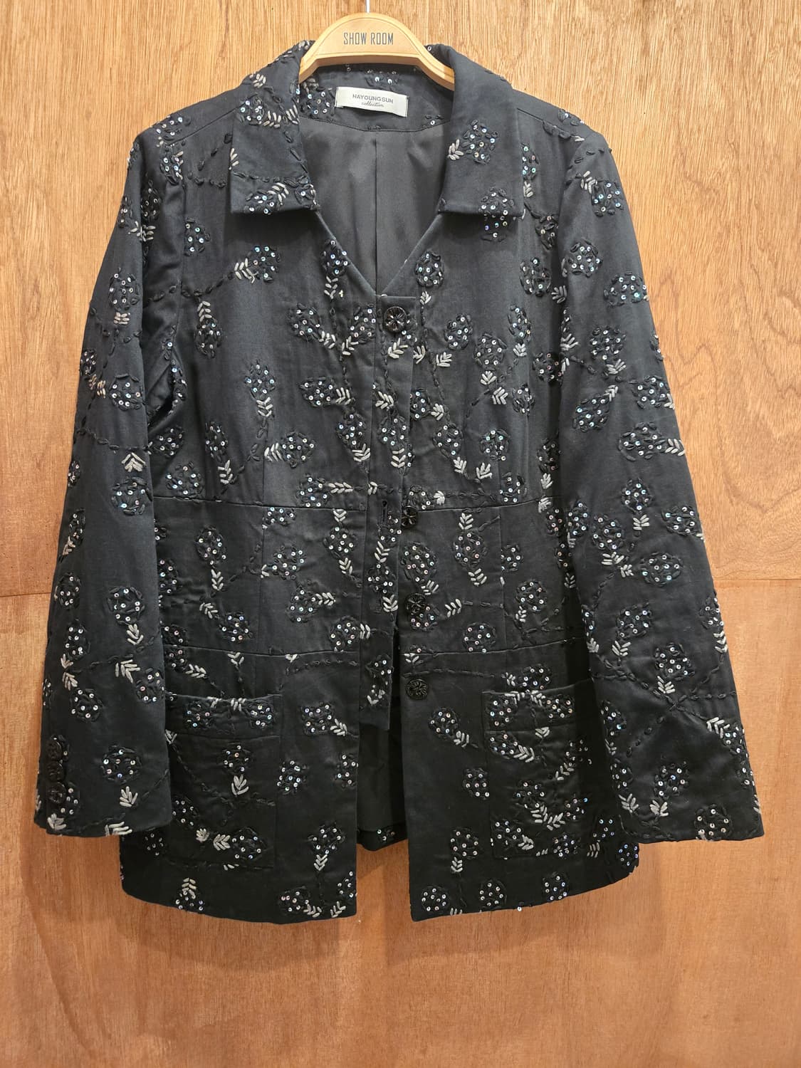 나영순 자수스티치자켓 상품이미지1