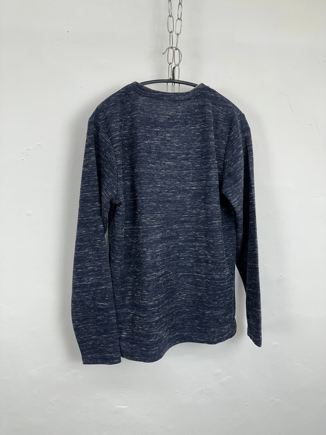 Japanese Vintage Button Detail Knit Tee  상품이미지3