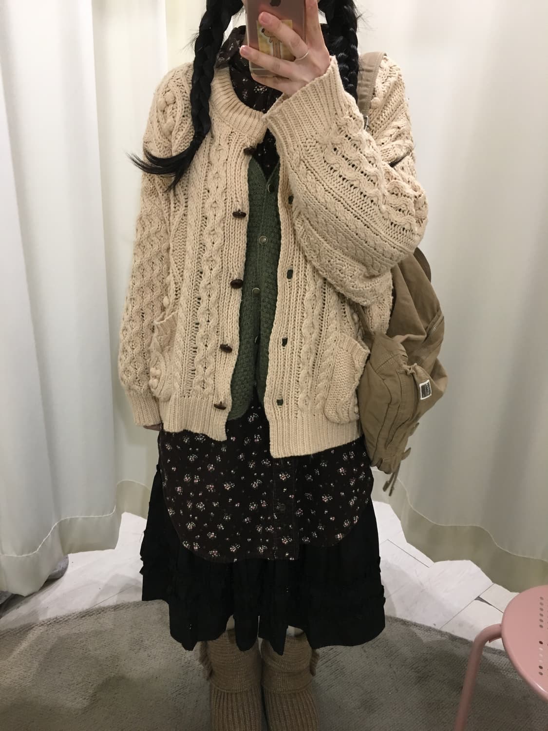 폼폼 오버핏 모리 가디건 상품이미지3