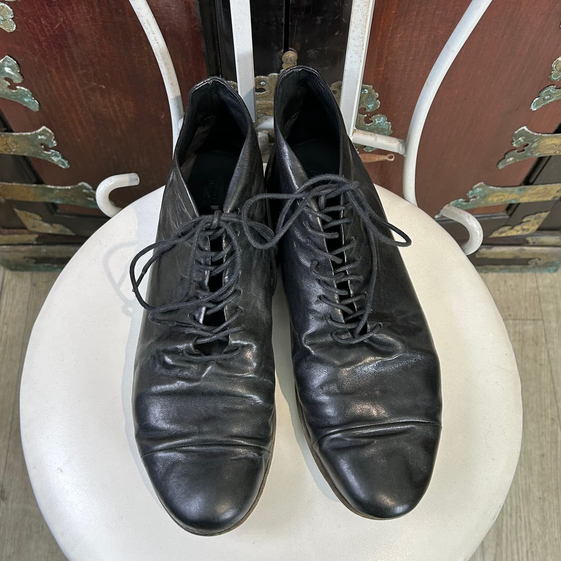 마르셀 디어스킨 레이스업 앵클 부츠 상품이미지4