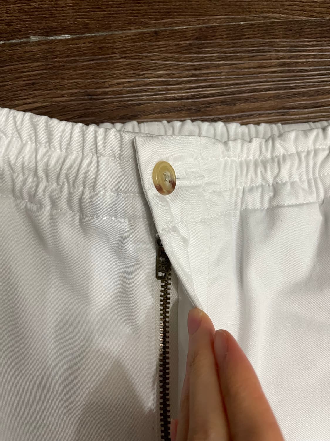 폴로 프렙스터 클래식핏 쇼츠 쇼츠 반바지 화이트 상품이미지3