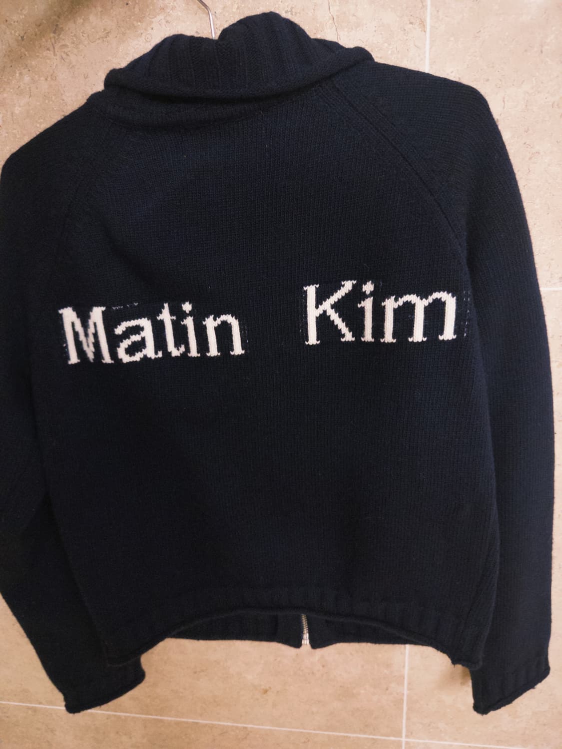 마땡킴 스펠니트집업 M 네이비 상품이미지1