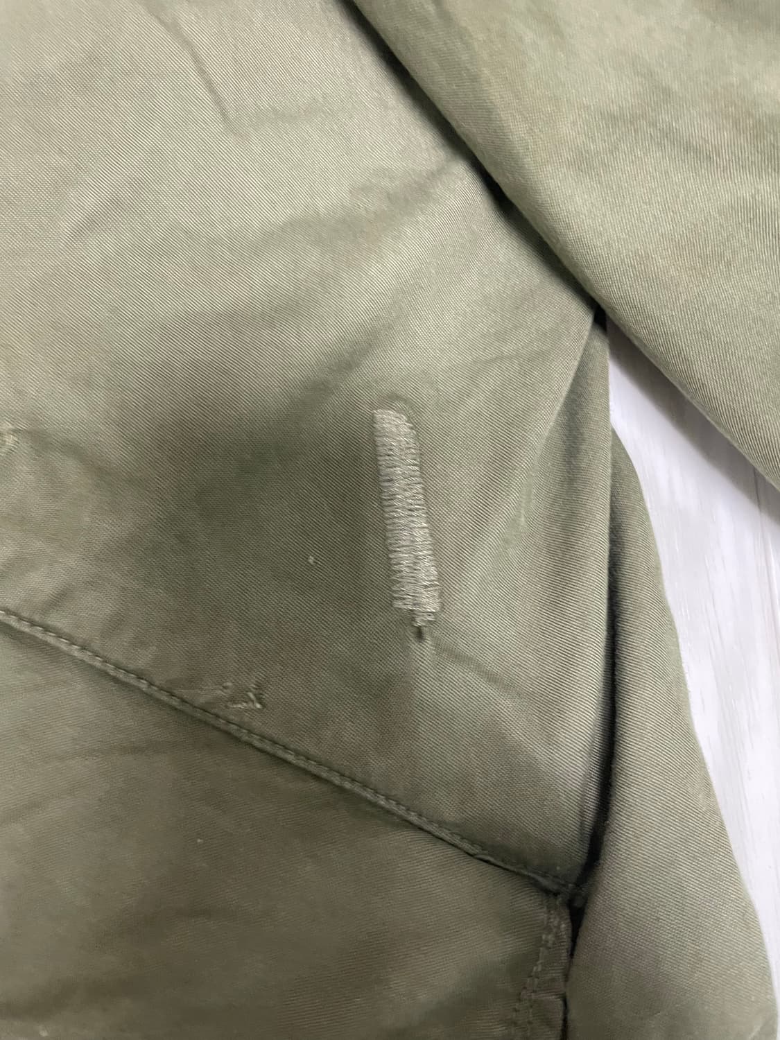 m65 피쉬테일 og 개파카 미디움 외피 단품 상품이미지6