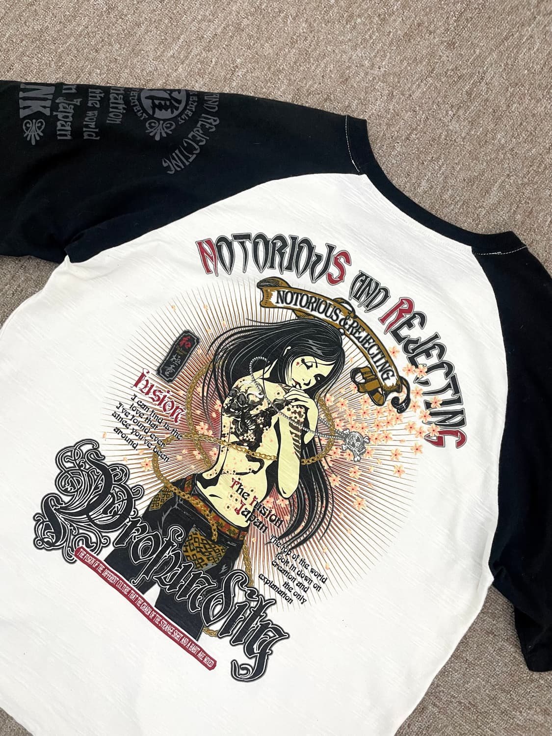 Japanese Sukajan T-shirt 상품이미지2