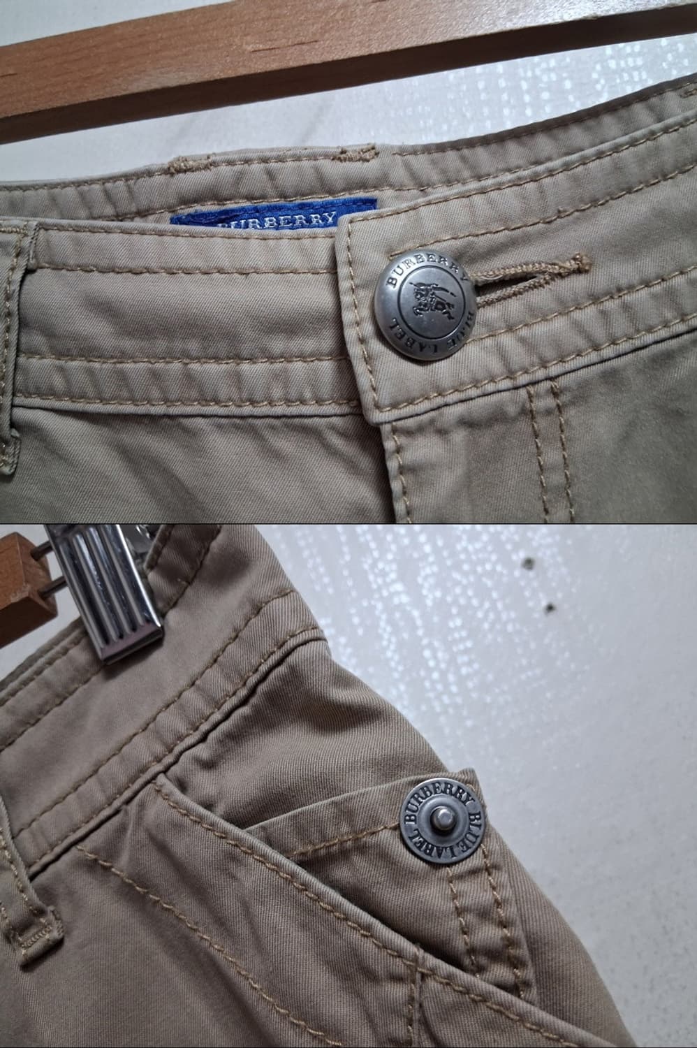 버버리 블루라벨 여성 데님숏팬츠 핫팬츠 25인치 표기 36
 상품이미지3