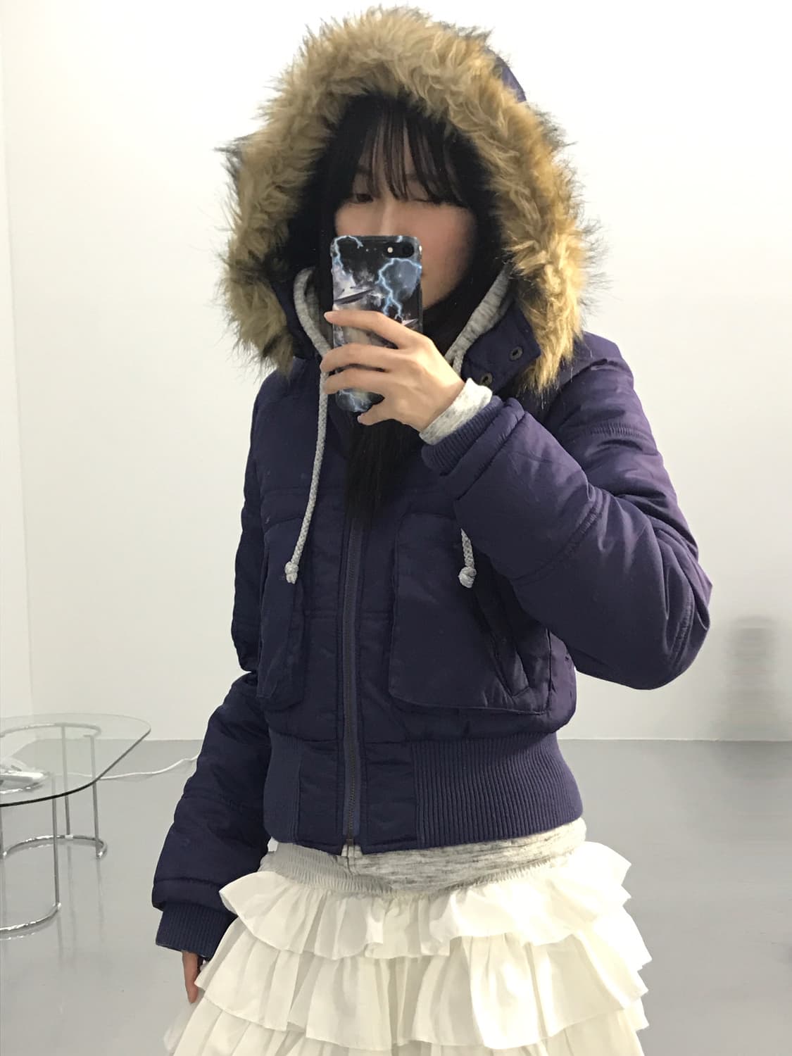 Jpn Purple Wolfjaw Puffer Jackets 상품이미지3