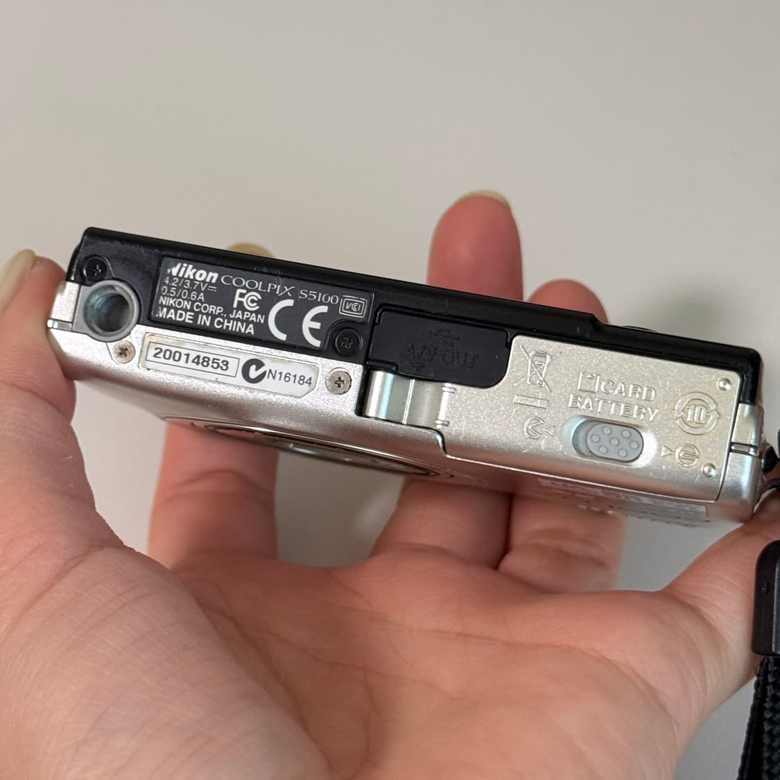 츄 디카) 니콘 쿨픽스 S5100 빈티지디카 디지털카메라 실버 상품이미지6