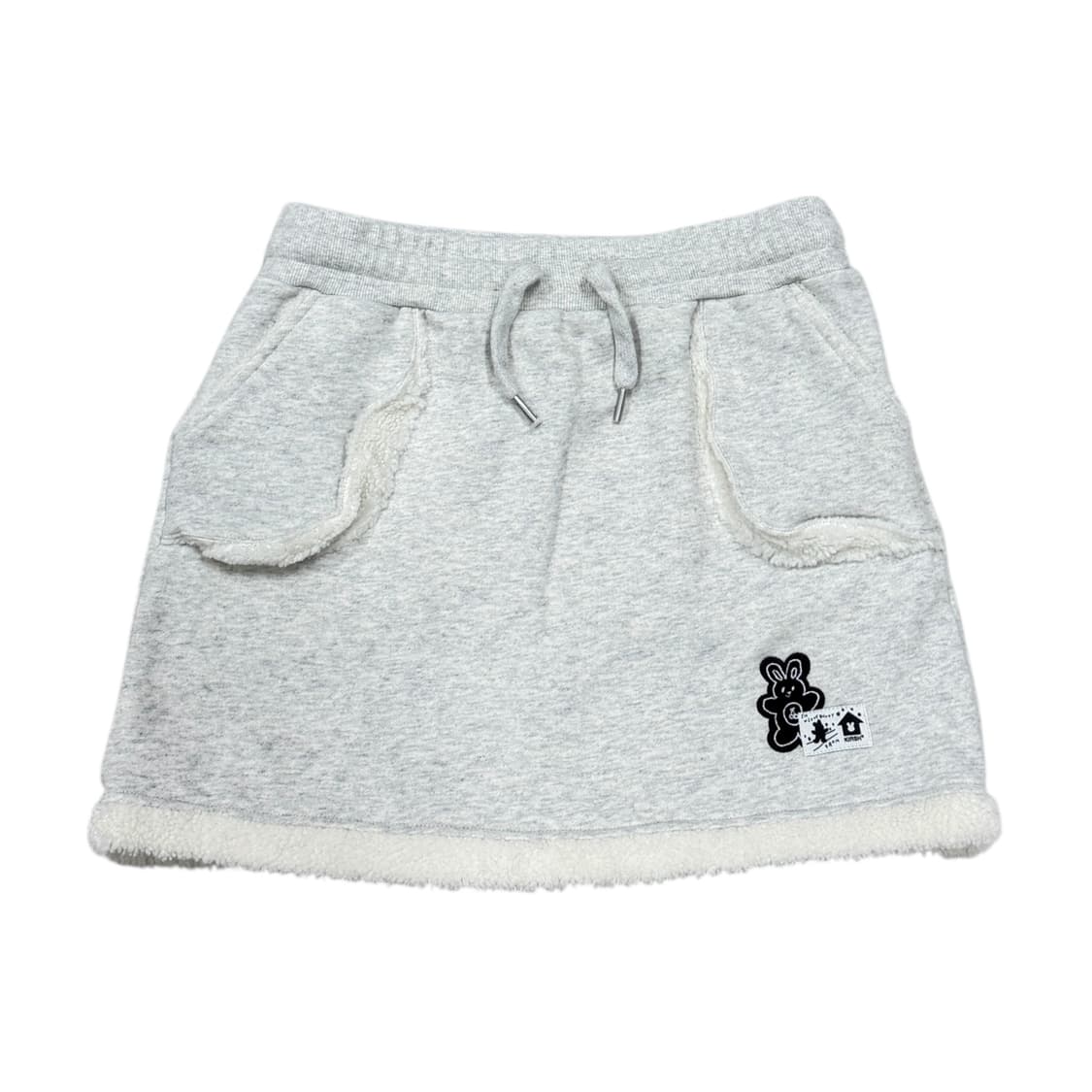 키르시 위티버니 노마드 퍼 그래픽 후드 스커트 셋업 세트 상품이미지4