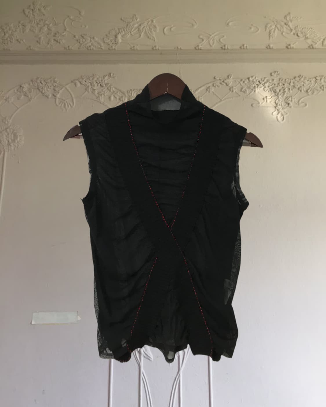 vintage mash sleeveless top 상품이미지7