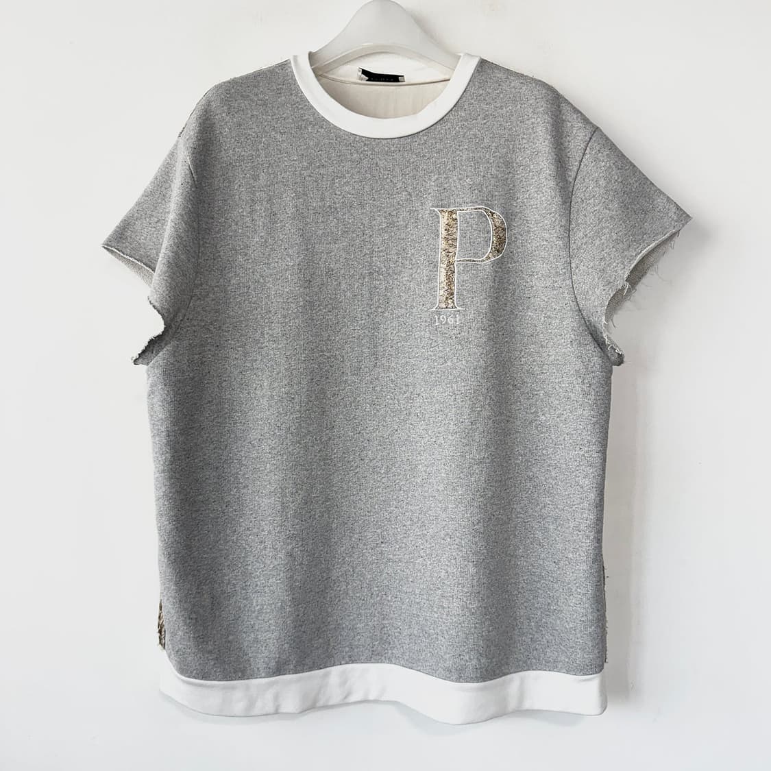 PORTS 1961 로고 실크 자카드 탑 상품이미지1