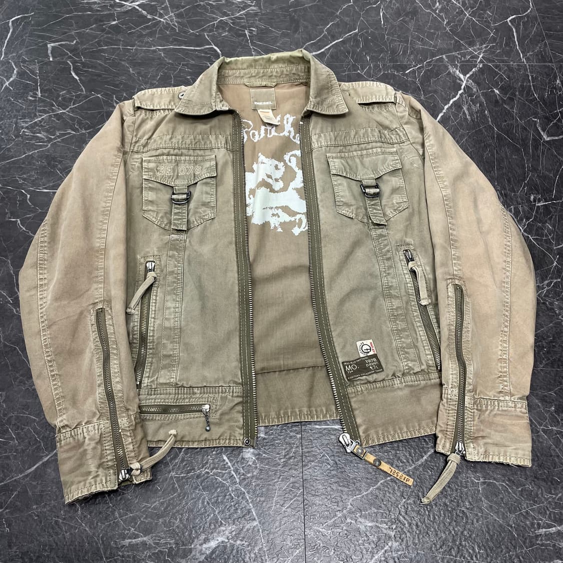 M 디젤 파라슈트 자켓 상품이미지5