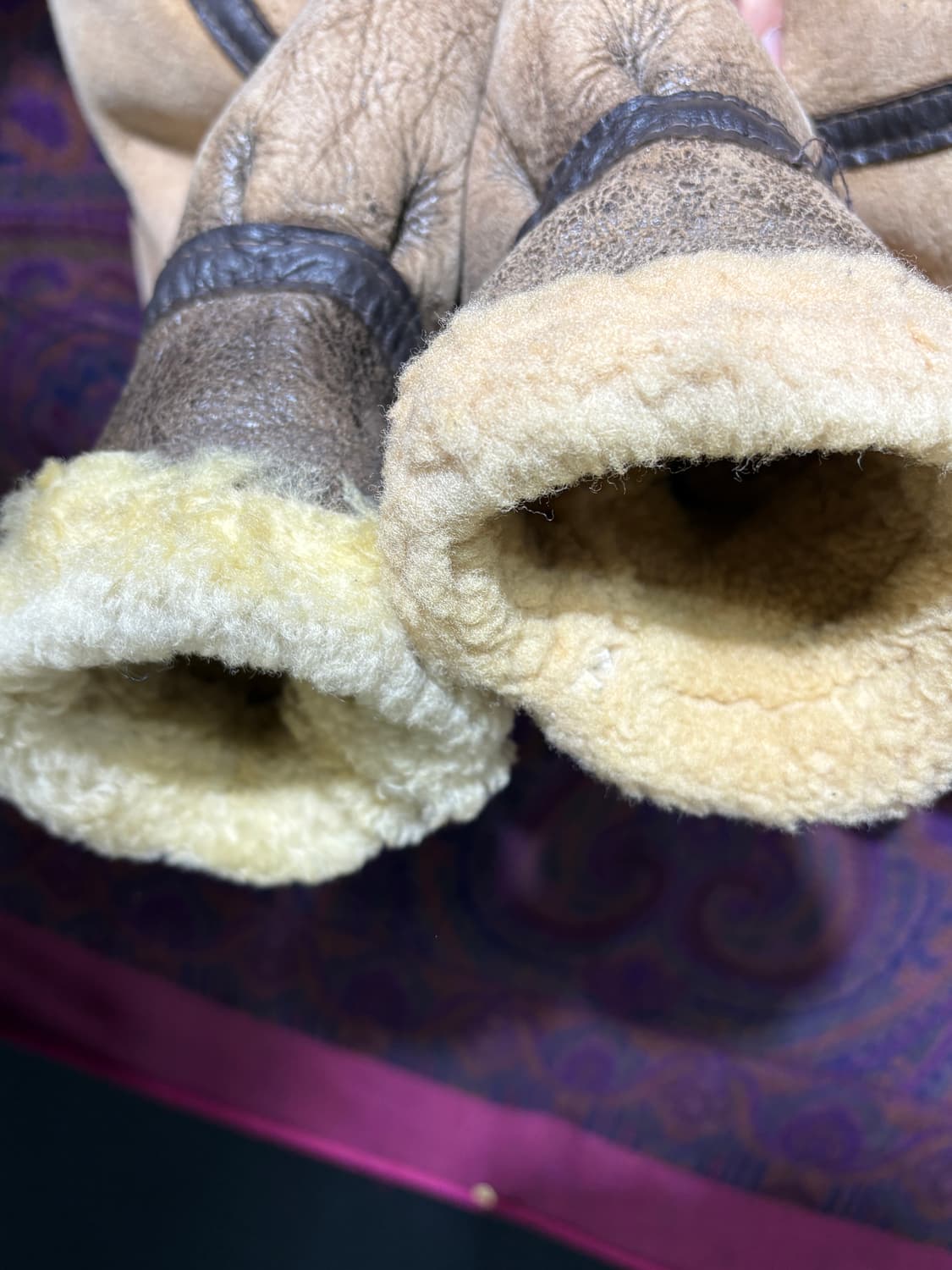 Avirex b-3 폭격기 무스탕 시어링자켓 상품이미지8