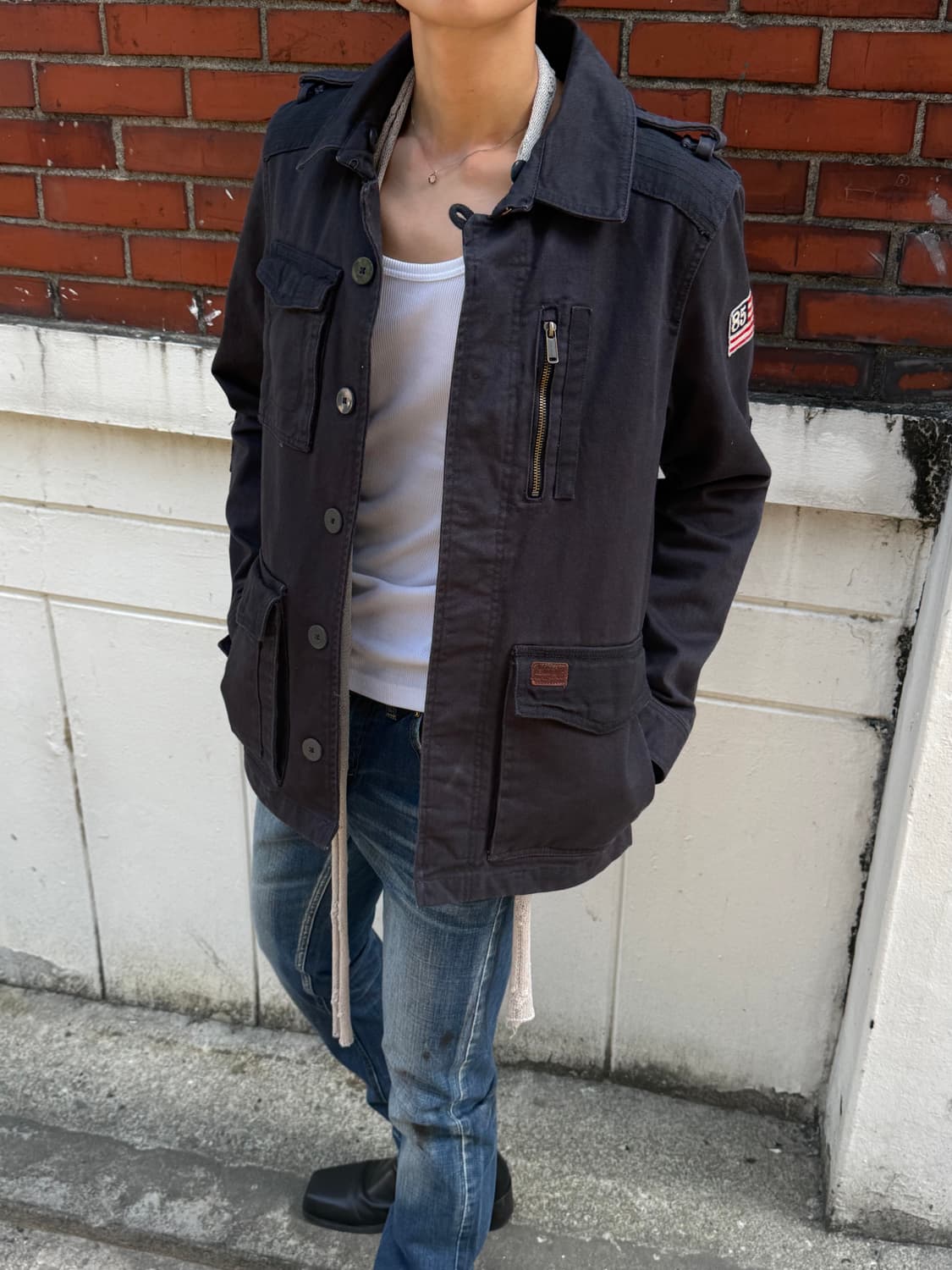 00s Hilfiger military jacket(Dead stock) 상품이미지1